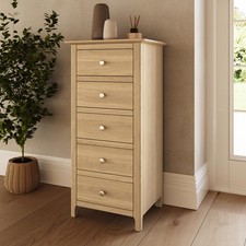5 Drawer Chest of Drawers Tall