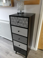 Tall Slim Chest of Drawers 5