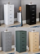 Vida Designs Riano 5 Drawer