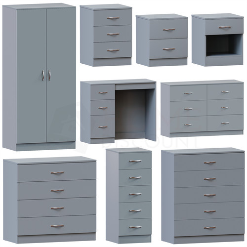 Grey chest drawers modern - chest,
