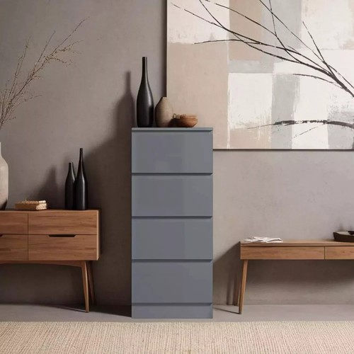 Drawer chest drawers grey - chest,