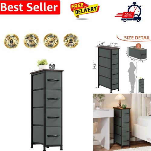 Slim chest drawers with - chest,