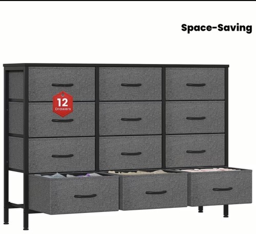 Canvas chest drawers - 12,