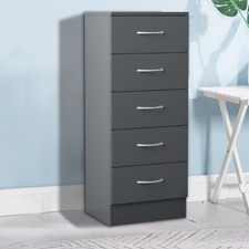 Modern Cabinet Grey Bedside