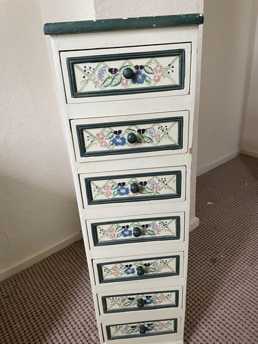 Original hand painted greens - painted,