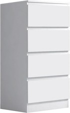 Matt White Modern Bedroom