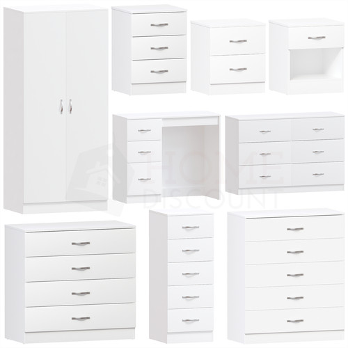 White chest drawers - white,